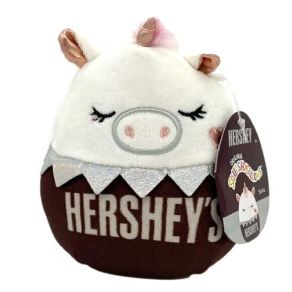 Squishmallows Other - NWT Squishmallow Hershey’s Sofia The Unicorn Plush 5”